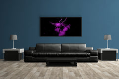 Black And Dark Satoru Gojo Lightning  Anime Wall Art