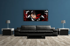 Shinji Ikari Neon Genesis Evangelion Anime Wall Art