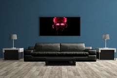 Neon Dope Sukuna Anime Wall Art