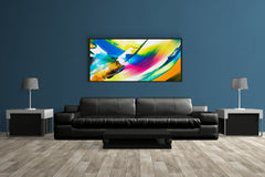 Multi Color Abstract Wall Art