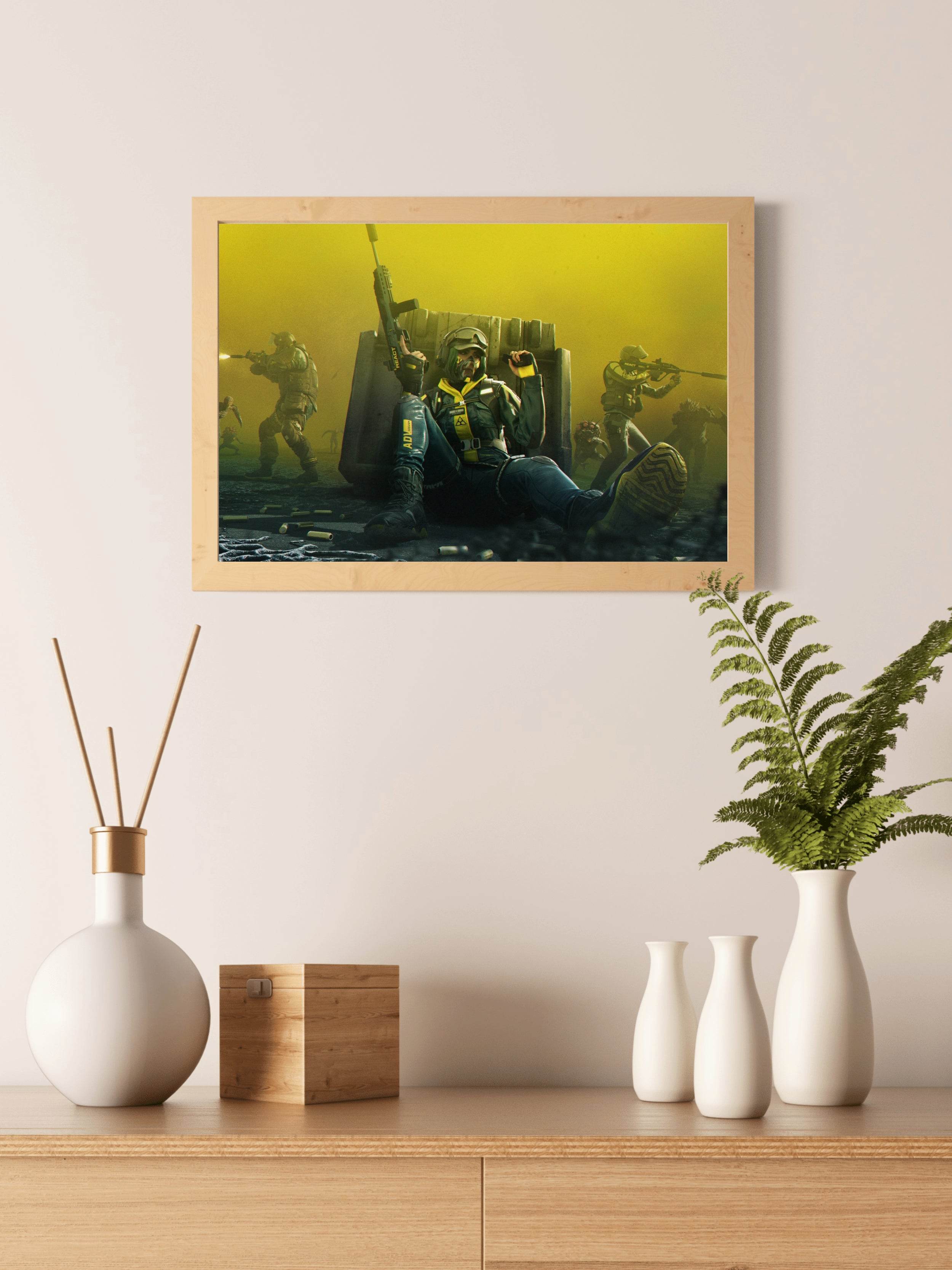 Rainbow Six Extraction Gaming Wall Art - beink online art store