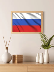 Russia National Flag Wall Art - beink online art store