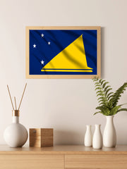 Tokelau National Flag Wall Art - beink online art store