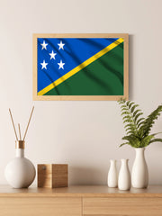 Solomon Islands National Flag Wall Art