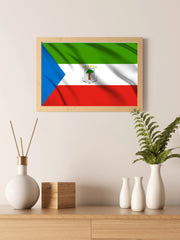 Equatorial Guinea National Flag Wall Art