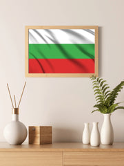 Bulgaria National Flag Wall Art