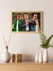 GTA V Character  Gaming Wall Art