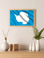 Antarctica National Flag Wall Art