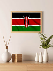 Kenya National Flag Wall Art - beink online art store