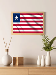 Liberia National Flag Wall Art