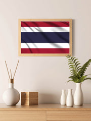 Thailand National Flag Wall Art - beink online art store