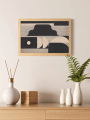 Geometric Harmony Modern Wall Art