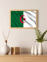 Algeria National Flag Wall Art - beink online art store