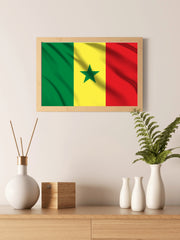 Senegal National Flag Wall Art