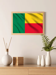 Benin National Flag Wall Art