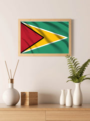 Guyana National Flag Wall Art - beink online art store