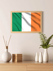 Ireland National Flag Wall Art - beink online art store