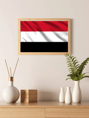 Yemen National Flag Wall Art