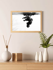 Liquid Pigment Black & White Wall Art - beink online art store