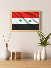 Syria National Flag Wall Art - beink online art store