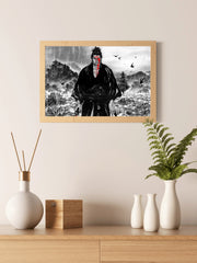 Black and White Vagabond Miyamoto Musashi Anime Wall Art