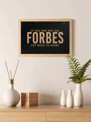 The Forbes Pursuit Motivational Wall Art