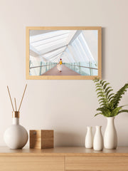 Geometric Walkway Wall Art