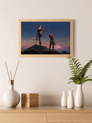 Ronin The Green Garena Free Fire Gaming Wall Art