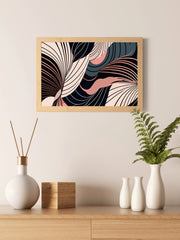 Textile Pattern Abstract Wall Art - beink online art store