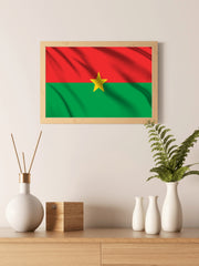 Burkina Faso National Flag Wall Art