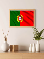 Portugal National Flag Wall Art - beink online art store