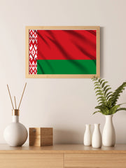 Belarus National Flag Wall Art - beink online art store