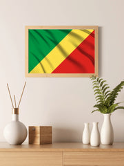 Republic of the Congo National Flag Wall Art