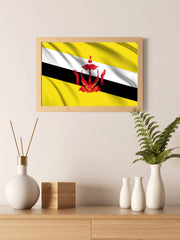 Brunei National Flag Wall Art