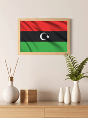 Libya National Flag Wall Art - beink online art store