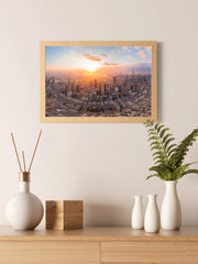 A Panoroma of the Skyline Wall Art