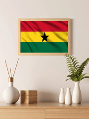 Ghana National Flag Wall Art