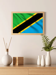 Tanzania National Flag Wall Art