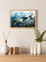 Battlefield 2042 Aerial combat  Gaming Wall Art