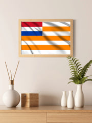 The Orange Free State Flag Wall Art - beink online art store