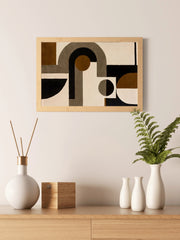 Geometric Harmony Modern Wall Art