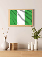 Nigeria National Flag Wall Art - beink online art store