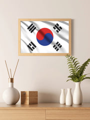 South Korea National Flag Wall Art - beink online art store