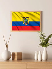 Ecuador National Flag Wall Art