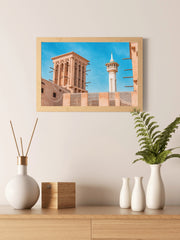 Traditional Wind Tower & Minaret Wall Art