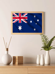 Australia National Flag Wall Art - beink online art store