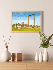 The Golden Frame Wall Art