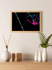 Spider Man NEON  Miles Morales Gaming Wall Art