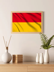 Cuenca National Flag Wall Art - beink online art store