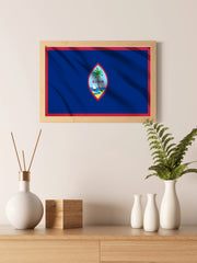 Guam National Flag Wall Art - beink online art store